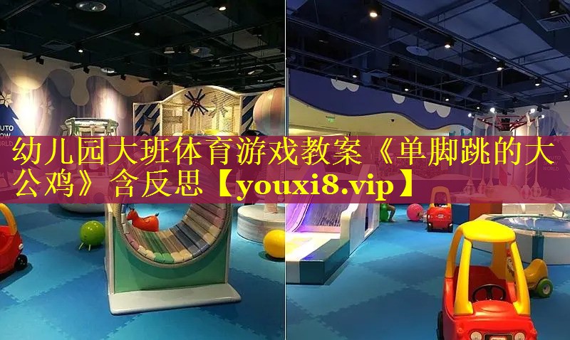 幼儿园大班体育游戏教案《单脚跳的大公鸡》含反思