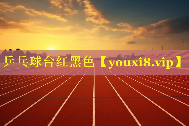 乒乓球台红黑色
